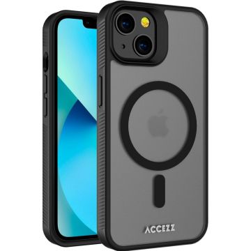 Accezz Rugged Frosted MagSafe Backcover iPhone 13