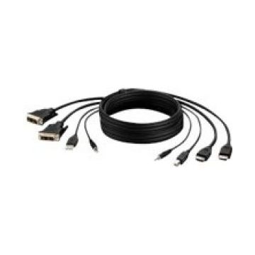 Belkin Secure KVM Combo Cable - VideoUSBaudiokabel