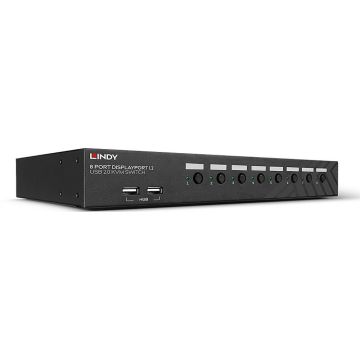 Lindy 8 Port DisplayPort 1.2 & USB 2.0 KVM Switch