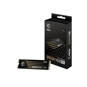 SSD  4TB MSI Spatium M480 Pro (M.2 2280) PCIe Gen4 x4 NVMe