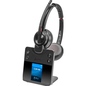 Poly Savi 8420 Office Duo UC - Draadloze DECT headset