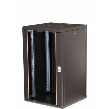 Equip Netzwerkschrank 19"  20U 600x600mm schwarz