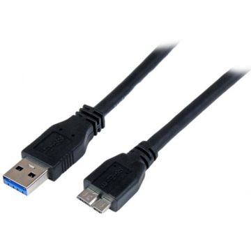 StarTech.com 1 m gecertificeerde SuperSpeed USB 3.0 A-naar-micro-B-kabel - M/M