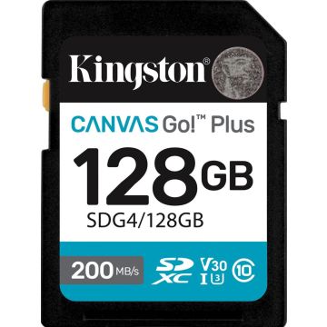 Kingston Canvas Go! Plus 128GB - Flashgeheugenkaart