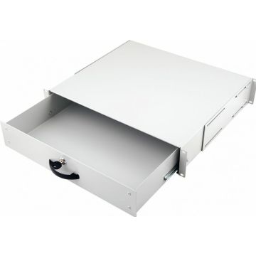Equip schuiflade 19" voor Serverschränke 2U, afsluitbaar gr