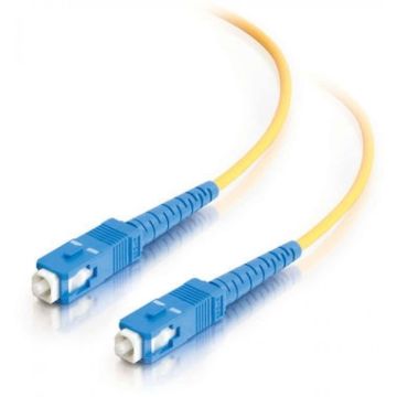C2G SC-SC 9125 OS1 Duplex Singlemode PVC Fiber Optic Cable (LSZH) - Verbindingskabel
