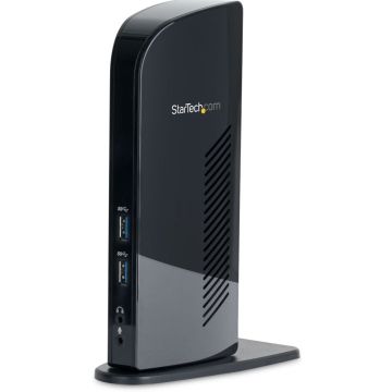 StarTech.com HDMI en DVI dual monitor docking station voor laptops - USB 3.0