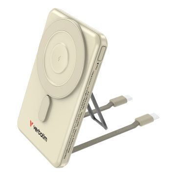 Verbatim  Charge 'n' Go Power Gold - Magnetische Draadloze Power Bank
