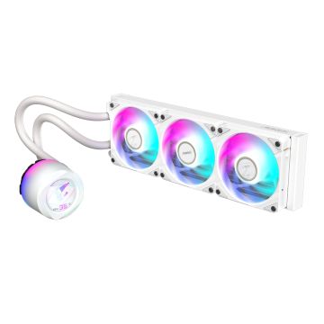 GIGABYTE AORUS WATERFORCE X II 360 ICE Processor Alles-in-één vloeistofkoeler 12 cm Wit
