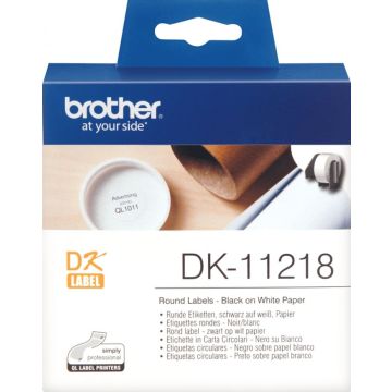 Brother DK-11218 - Zwart op wit