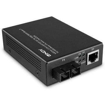 Lindy MediaConverter SC 1000 Base-FX, Multimode