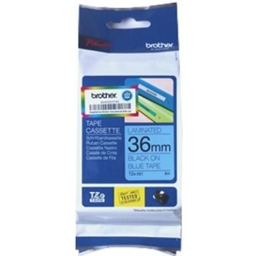 Brother TZe-561 - Zwart op blauw