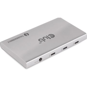 Club 3D Thunderbolt 4 Portable 5-in-1 Hub with Smart Power - Dockingstation
