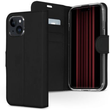 Accezz Wallet Softcase Bookcase iPhone 15 - Zwart