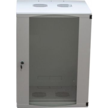 Rack Logilink wallmount single section box 6U g grey, 19", flat pack