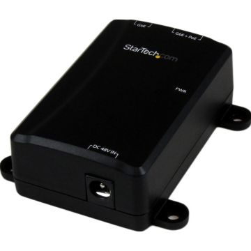 StarTech.com 1-poorts Gigabit Midspan - PoE+ injector