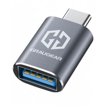 Graugear USB 3.2 Gen2 Adapter Type-A zu Type-C Stecker