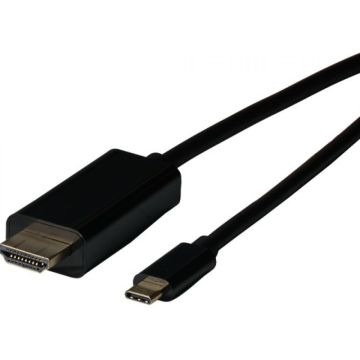 EFB USB3.2 Adapterkabel HDMI 1.4, C-HDMI St-St, 4K@30Hz,2m