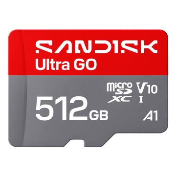 Sandisk Ultra GO microSD 512GB - Flashgeheugenkaart