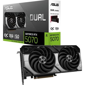 ASUS Dual GeForce RTX 5070 12GB GDDR7 OC Edition - Videokaart