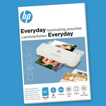 HP Laminierfolien Everyday voor visitekaarten 80 Micron 100x
