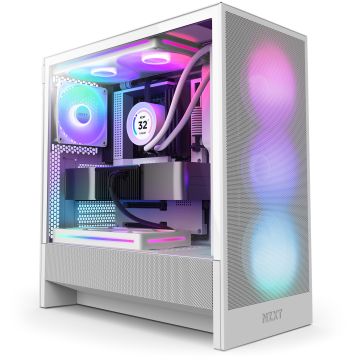 NZXT H5 Flow RGB (2024) White - Behuizing