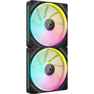 Corsair iCUE LINK LX140 RGB 140mm PWM Starter Kit Black - Ventilator