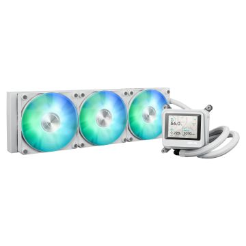 ASUS MAX GAMING LC 360 ARGB LCD White Edition - Waterkoeler