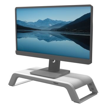 Fellowes monitorstandaard Hana LT Max.22,6KG verstelbaar weiß