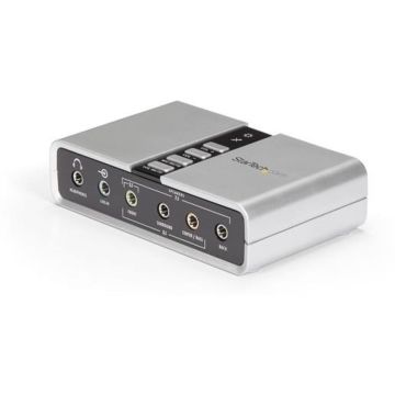 StarTech.com 7.1 USB Audio-adapter Externe Geluidskaart met SPDIF Digitale Audio - Geluidskaart