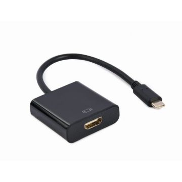 gembird USB-C auf HDMI Adapter, zwart 4k@60 Hz