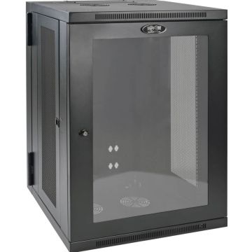 Eaton Tripp Lite Series 18U Wall Mount Rack Enclosure Server Cabinet w Hinged Acrylic Window - Rack kast