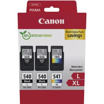 Canon 540L x2CL-541XL Multipack - 3