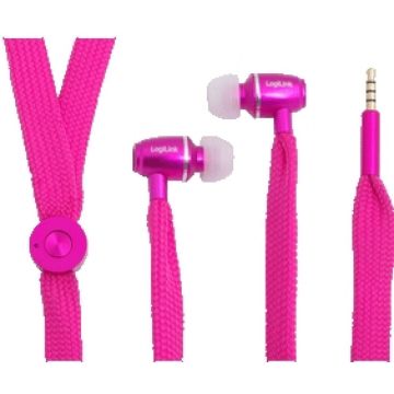 LogiLink Stereo In-Ear Headphones with Microphone - Koptelefoon