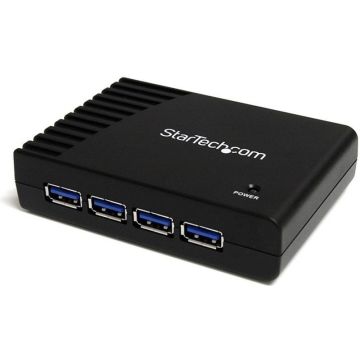 StarTech.com 4-poort SuperSpeed USB 3.0 Hub Zwart - Hub