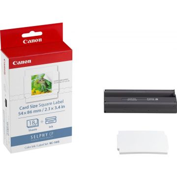 Canon KC-18IS - Printlint cassette en papierpakket