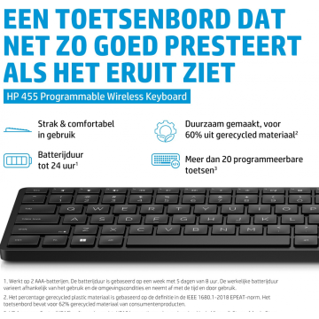 HP 455 - Toetsenbord