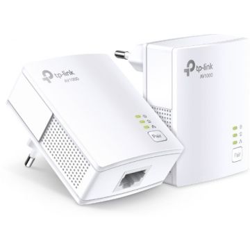 Powerline AV1000 TP-Link PA7017 KIT 1000 Mbps Powerline, 1× Gigabit Port, 2× TL-PA7019
