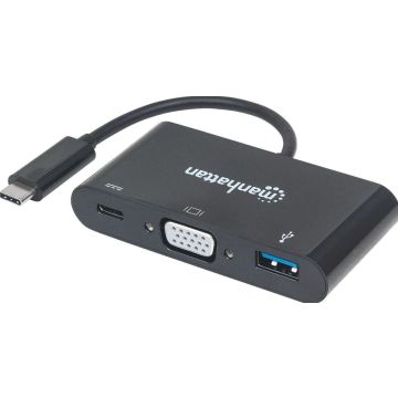 Manhattan Converter Docking USB 3.1 VGA