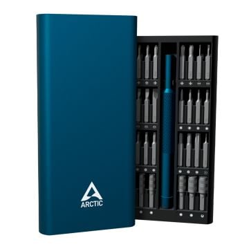 ARCTIC Precision Screwdriver Toolkit (Dark Blue) - Bithouder