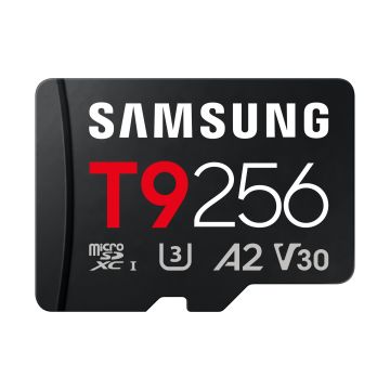 Samsung T9 microSDHC UHS-I Card 256GB  + Card reader - Flashgeheugenkaart