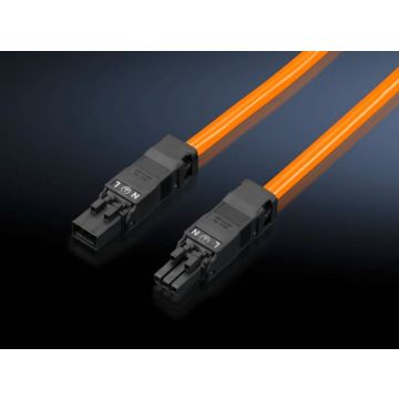 Anschlussleitung Rittal L1000mm oranje 5 stuks