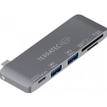 TERRATEC Connect C7 Typee-C zu Typee-C PD USB3.0 CardReader