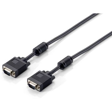 Equip 118816 HDB15 3+7 Cable, 28AWG, OD: 7mm, 20m, with ferrite