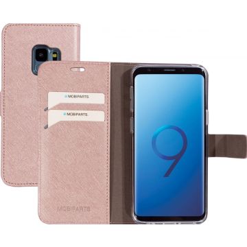 Mobiparts Saffiano Wallet Case Samsung Galaxy S9 - Smartphonehoesje