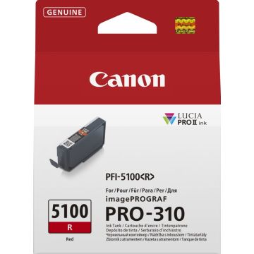 cartridge Canon PFI-5100R red