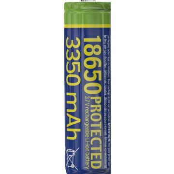 gembird Lithium-Ionen-18650-accu, geschützt, 3350 mAh