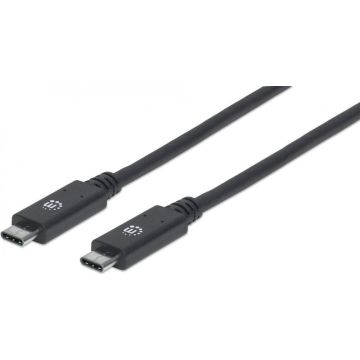 Manhattan USB 3.1 Kabel 10Gbit/s C-stekker auf C-stekker 1m