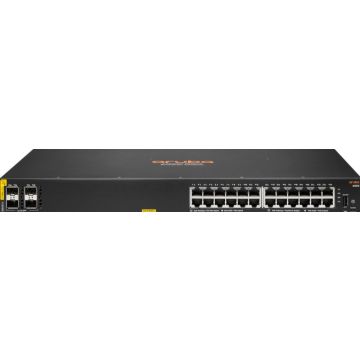 HPE Aruba 6000 24G Class4 PoE 4SFP 370W Switch - Switch
