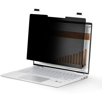 StarTech.com 14-inch 16:10 Touch Privacy Screen, Anti-Glare Privacy Filter, Laptop Monitor Screen Protector with +- 30 Deg. View Angle, Flip-Over - 51% Blue Light Reduction (14LT6-PRIVACY-SCREEN)